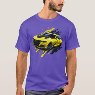 Yellow Fifth Generation Chevrolet Camaro T-Shirt