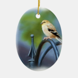 Yellow Finch Ornament