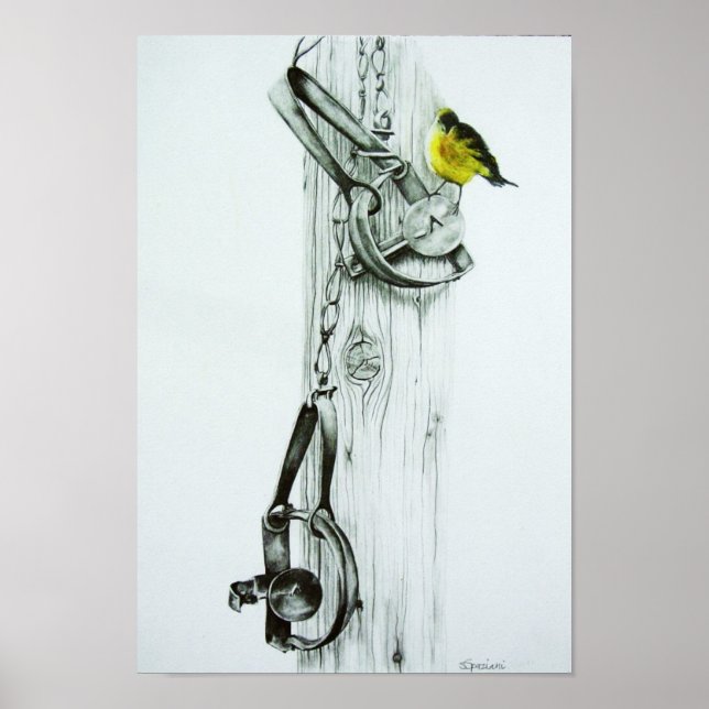 "Yellow Finch" Print (Front)