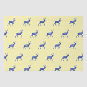 Yellow Finland Theme Tissue Paper