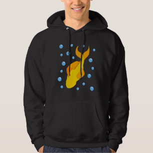 Yellow Fish Dive Hoodie