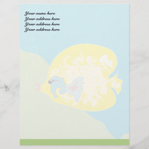 Yellow Fish Letterhead