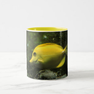 YELLOW FISH MUG