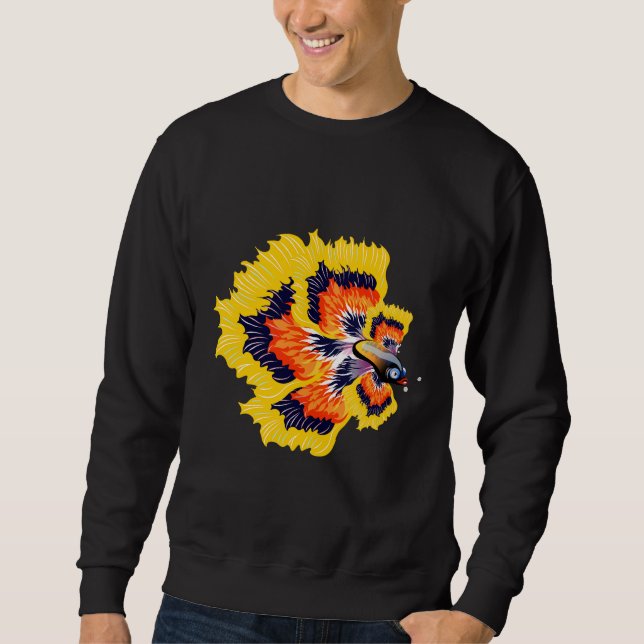 Yellow Fish Sweatshirt (Front)