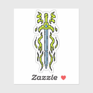 Yellow Flame Longsword Fantasy Weapon Art