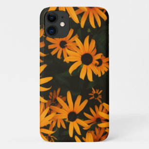 Yellow Floral Aesthetic iPhone 11 Case