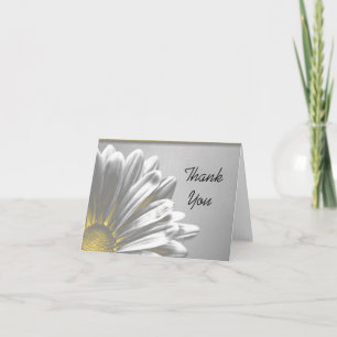 Yellow Floral Highlights Bridesmaid Thank You