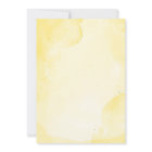 Yellow Floral Soft Greenery Birthday Invitation