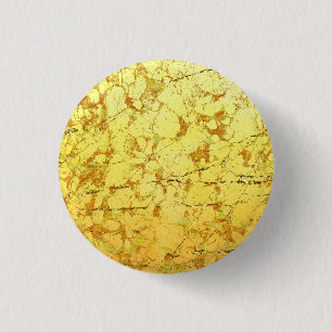 Yellow Flower 3 Cm Round Badge