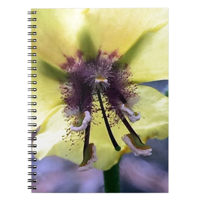 Yellow Flower 3 Notebook (Front)