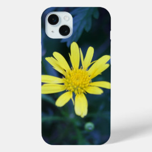 yellow flower iPhone 15 mini case