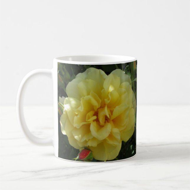 Yellow Flower Coffee Mug (Left)