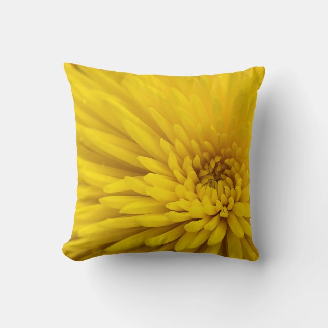 Yellow flower cushion (Front)