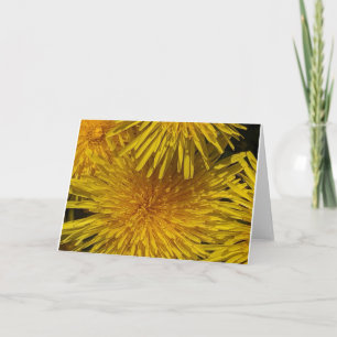 Yellow Flower Customisable Card