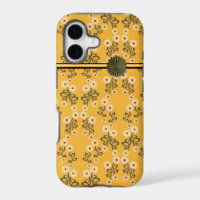 Yellow Flower Design iPhone Case