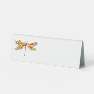 Yellow Flower Dragonfly