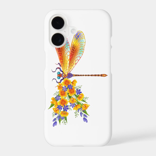 Yellow Flower Dragonfly (Back)
