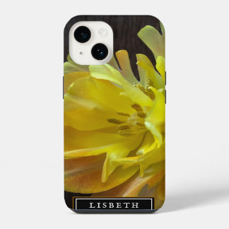 Yellow Flower Floral  iPhone Case