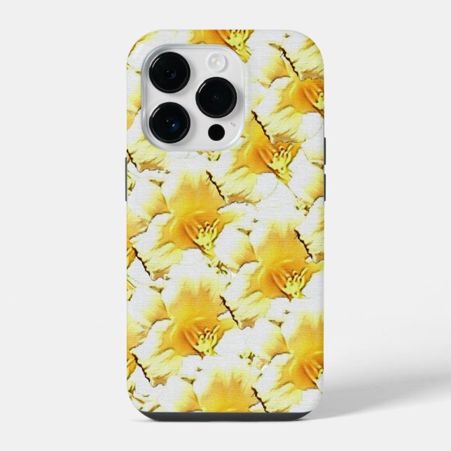 Yellow Flower Phone Case (Back)