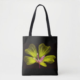 Yellow Flower Power Tote Bag