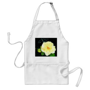 Yellow flower standard apron