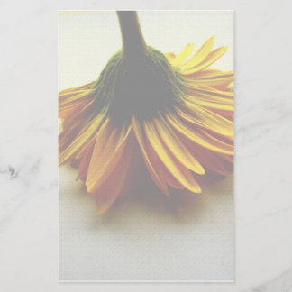 Yellow Flower Stationery