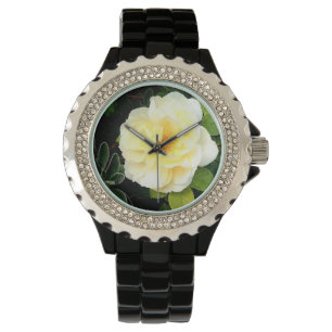 Yellow flower watch
