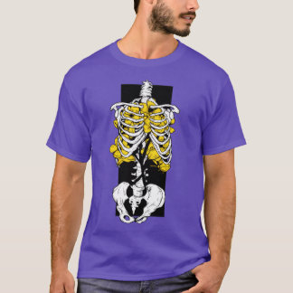 Yellow flowers and bones T-Shirt