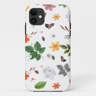 Yellow Flowers and White Roses 7 iPhone 11 Case