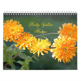 Yellow Flowers Calendar