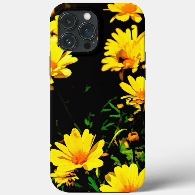 Yellow Flowers Case-Mate Samsung Galaxy Case (Back)