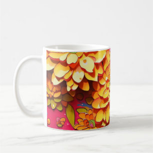 Yellow Flowers Coffee Mug