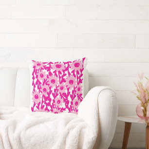Yellow flowers cushion