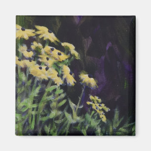 Yellow Flowers Magnet