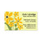 Yellow Flowers Mummy Contact  Info Card