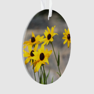 Yellow flowers ornament