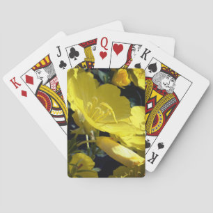 Yellow Flowers Photo, Summertime Playing Cards