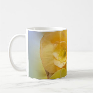 yellow flowers shining coffee mug
