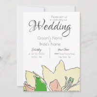 Yellow Flowers Wedding