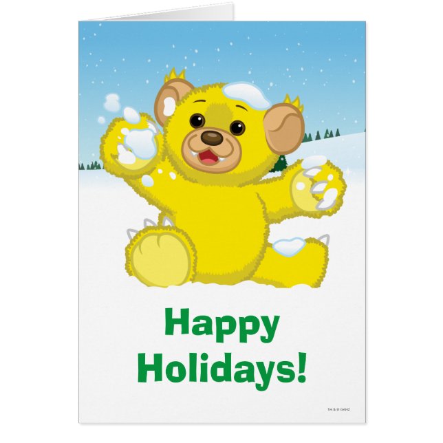 Yellow Fluffy Cub (Front)