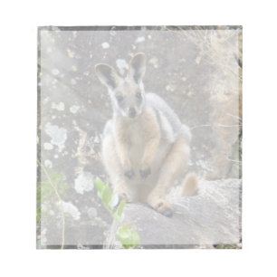 yellow foot wallaby notepad