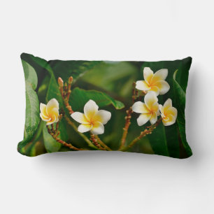 Yellow Frangipani Lumbar Cushion