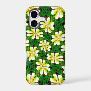 Yellow Frangipani Pattern