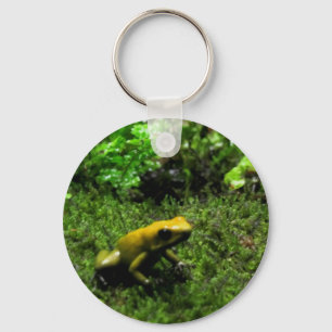 Yellow Frog Key Ring