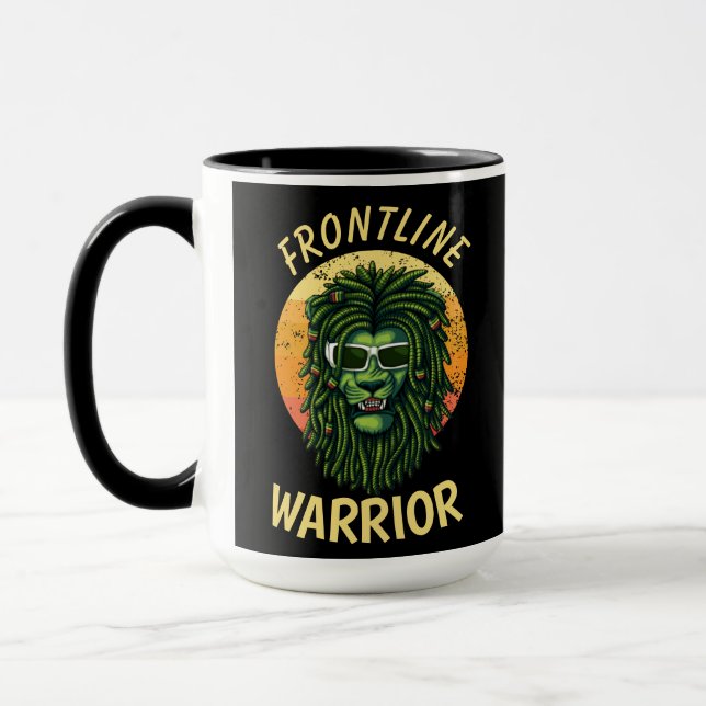  Yellow Frontline Warrior Mug (Left)