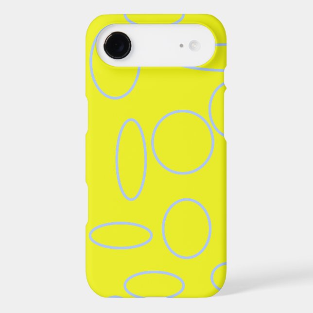 Yellow Geometric Circles (Back)