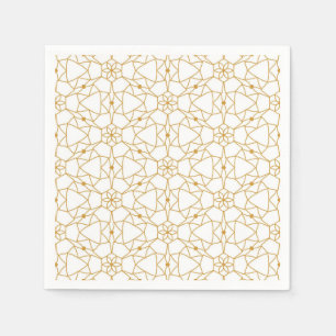 Yellow Geometry Napkin