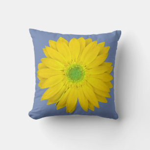 Yellow Gerbera Cushion