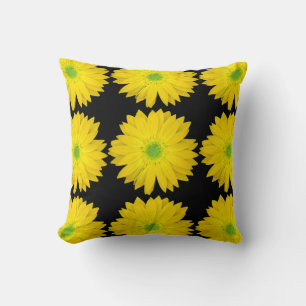 Yellow Gerbera Cushion
