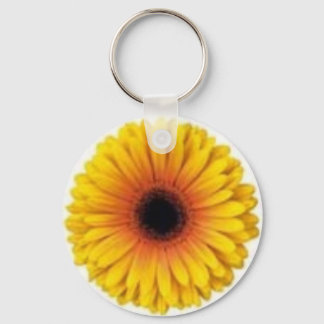 YELLOW GERBERA KEY RING